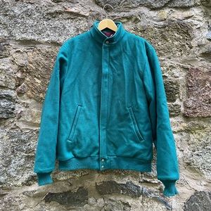 Vintage L.L. Bean Wool Bomber Jacket